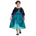 Disney Official Classic Anna Dress Frozen Costume Kids, Frozen 2 Costume Fancy Dress Up Medium