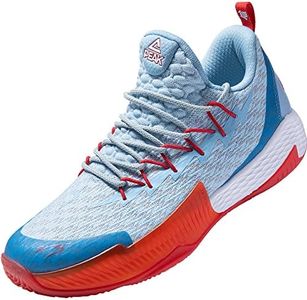 PEAK Men's Basketball Shoes Lightning Sport Shoes for Basketball, Running, Walking Sky Blue