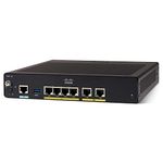Integrated Services Router 921, GigE, 4 Port Switch, 1 GB, 2 GB SSD