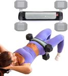 Bellabooty Mini Hip Thrust Belt for Gym or Home Workouts, Slip-Resistant Padding that Protects your Hips - Use with Dumbbells, Kettlebells, or Plates