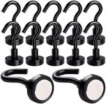 MIN CI 12 Pack Magnetic Hooks 25lb 