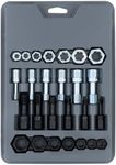 Lang Tools 2581 26-Piece Thread Restorer Tap and Die Set, Black