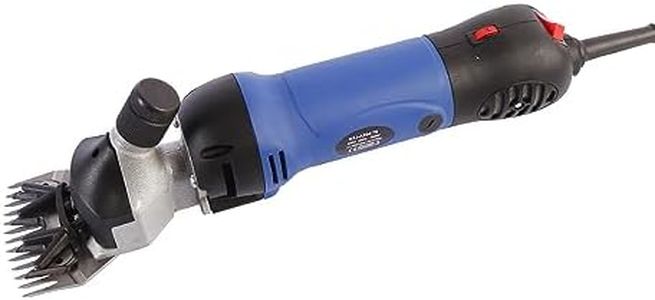 380W Electric Wool Shears, Electric Sheep Shears Animal Shearing Clippers for Sheep Alpaca Goat Angora Rabbit Llama, Farm Livestock Grooming Kit Wool Carding Cutter