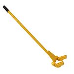 Bob's Pallet Buster Tool in Yellow with 41” Inch Long Handle – Deck Wrecker Pallet Tool Pry Bar, Deck Board Removal Tool