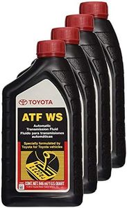 Toyota 00289-ATFWS Lexus & Automatic Transmission Fluid WS ATF World Standard, Pack of 4