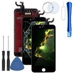 generic For iPhone 4S White Replacement Part - LCD and Touch Screen Digitizer Assembly + 7 Pieces Tool Set for iPhone 4S At&t Verizon CDMA GSM