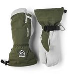 Hestra Heli Ski 3-Finger Gloves Women/Men - women´s men´s with lining, Hook-and-loop closure Winter Autumn-Winter - 10 HS olive
