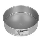 Tala 23cm Springform Cake Tin - Non-Stick Baking Pan with Fast-Release Springform - Even Heat Distribution for Cake Sponges & Tarts - Carbon Steel, Dishwasher & Freezer Safe - 9 Inch Round Cake Tin
