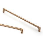 Asidrama 6 Pack 10 Inch(256mm) Champagne Bronze Cabinet Pulls Cabinet Handles Cupboard Handles Kitchen Cabinet Hardware for Cupboard Drawer Handles