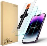 Spigen Tempered Glass Screen Protector Refills [GlasTR EZ FIT Refills] designed for iPhone 14 Pro Max - 2 Pack