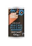 Cafédirect Fairtrade Freeze Dried Instant Machu Picchu Decaf Coffee, 100g, (Pack of 6)