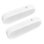 HASAYAKI Curtain Cord Weights, 2-Pack Plastic Pull String Pendants for Vertical Blind and Drapes - White