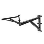 Gravity Fitness Heavy Duty Wall Mounted Pull Up Bar for Calisthenics, Cross Fit, Commercial or Home Gym