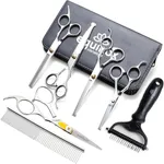 Equinox Dog Grooming Kit combined with our best Hair Cutting Scissor