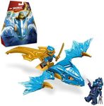 LEGO® NINJAGO® Nya's Rising Dragon Strike 71802 Toy, Ninja Action Figure Playset with NYA Minifigure, Building Set for Kids,for Boys and Girls Aged 6 Years Old and Over