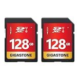 [Gigastone] 128GB 2-Pack SD Card UH