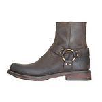 Frye Men's Conway Harness Fashion Boot, Chocolate, 10.5 UK