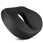 Donut Pillow Hemorrhoid Tailbone Cushion, Hemorrhoid Pillow Cushion, Gel Seat Donut Cushion for Long Sitting, Office Chair Cushion to Relieve Sciatica, Sitting Donut Pillow for Tailbone Pain