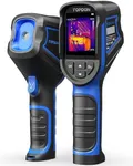 TOPDON TC004 Mini Handheld Thermal Imaging Camera, 240 x 240 Super Resolution, -4°F to 842°F, 15-Hour Battery Life, 128 x 128 IR Resolution, 25Hz Infrared Camera, High/Low Temp Alerts, Auto Shutdown