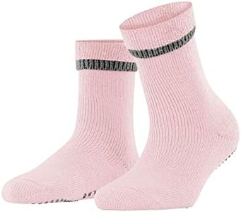 FALKE Women's Cuddle Pads Slipper Socks, Pink (Sakura 8909), 8-10.5