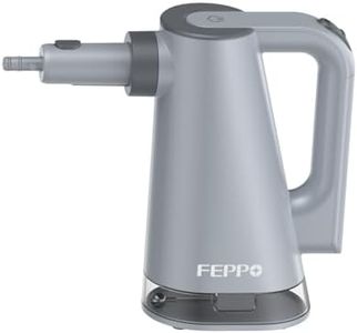 FEPPO Steam Mop Main Unit - Versatile Detachable Handheld Steamer for Deep Cleaning Floors, Tiles, Grout, Kitchen & Bathroom(Gray)