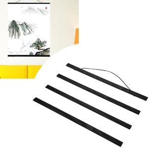 Tnfeeon Cadre Photo Magnétique en Bois Support pour Photo Peinture sur Toile Affiche Cintre pour Décoration Maison(40cm)
