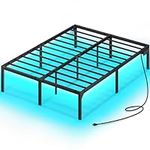 Rolanstar Bed Frame with USB Chargi