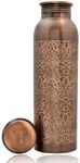 Pure Copper Metal Water Bottle - 32