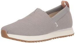 TOMS Women's Alp Resident 2.0 Sneaker, Drizzle Grey Heritage Canvas, 5 UK