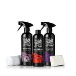Auto Finesse Decon Essentials Kit | Car Paint Decontamination Kit | Removes Iron Fallout, Tar & Contaminants | Complete Kit with Iron Out, Oblitarate, Glide & Clay Bar