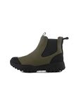 Woden Women's Magda Rain Boot, 786 Dark Olive Black, 7.5 UK