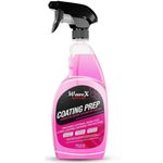 WaveX Pre Ceramic Coating For Car Spray - Coating Prep Pre Treatment Spray 650Ml | Always Use Before Application Of Ceramic Coating For Car | Isopropyl Alcohol Based Formulation, Pink