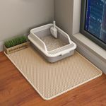 HCY&WLD Cat Litter Mat, 45x26/35x24