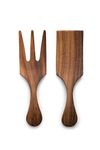 Ironwood Gourmet Salad Servers, Large Acacia Wood Salad Utensil Set