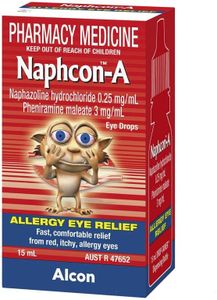 Naphcon-A Allergy Relief Eye Drops - .5 fl oz