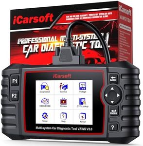 iCarsoft VAWS V3.0 OBD2 Scanner for VW/AUDI/Skoda/SEAT, Full System Diagnostic Tool with 42 Service Function, Oil/EPB/SAS/BMS/ETC/DPF/INJ/SPS, Bi-Directional Car Code Reader, Auto VIN, Lifetime Update