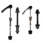 CYSKY Bike Quick Release 1 Pair Bicycle Hub Axle Mountain Bike Front Rear Axle MTB Wheel Axle Bike Hollow Axle Set Fit for Road Bike, Mountain Bike, MTB, BMX