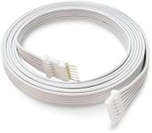 Light Solutions 1 m Extension Cable for Philips Hue Lightstrip V4 Lighting - LED Strip LED Lighting - Extension Extension Cable Power - White (Pack of 1)