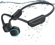 AGPTEK Waterproof MP3 Player with Bluetooth 5.3 for Swimming, X15 32GB Non-in-Ear Bone Conduction Headphones for Running, Cycling, Sports