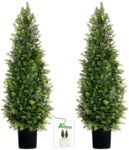 Aveyas 4ft Artificial Cedar Topiary