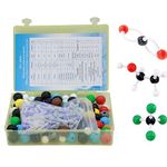 PATPAT® Chemistry Kit Molecular Model Kit 267 Pcs, 3D Chemistry Molecular Structure Model Set Ball-and-Stick Models for Chemistry Class, Science Kit for Kids School Supplies Organic Chemistry Learning