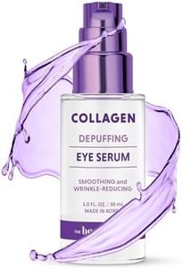 The Beauty Standard Collagen & Hyaluronic Acid Under Eye Serum - Anti Aging - Hydrating, Reduces Puffiness, Dark Circles & Wrinkles - Korean Skin Care For All Skin Types - 1 oz / 30 ml - 2 pack