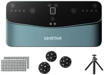 Einstar Vega 3D Scanner with Marker Helpers, Tripod, Wireless All-in-One Design, VCSEL/MEMS Projector Technology, Smooth 3D Scanning Small to Large Object, Powerful 8-core 2.4 GHZ CPU, 48MP RGB Camera