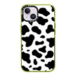 CASETiFY Impact iPhone 14 Case [4X Military Grade Drop Tested / 8.2ft Drop Protection] - COW PRINT - Kiwi