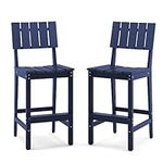 Homenjoy Patio Bar Stools Set of 2,