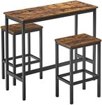 VASAGLE Dining Table Set, Bar Table