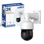 Lorex 2K PTZ IP Security Camera | 25x Optical Zoom | Smart AI Detection | 330ft Night Vision | IP66 Outdoor Rated | 360° Pan-Tilt | | Robust Metal Housing | No Monthly Fees | Proudly Canadian