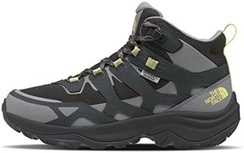 THE NORTH FACE Women's Hedgehog Fastpack 3 Mid Waterproof Hiking Shoes, Asphalt Grey/Meld Grey, 7.5