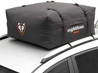 rightline GEAR Range Jr Car Top Carrier, 10 cu ft Sized for Compact Cars, Weatherproof +, Attaches with or Without Roof Rack - 100R50