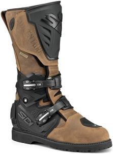 SIDI Men's Motorcycle Boots, Tobacco, 45 EU